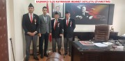 GAZİ VE ŞEHİT YAKINLARINDAN BAŞMAKÇI KAYMAKAM V. MEHMET SOYLU’YA ZİYARET