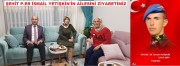 BAŞKAN KUMARTAŞLI’DAN ŞEHİT P.ER İSMAİL YETİŞKİN’İN AİLESİNE ZİYARET