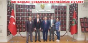İ.G.M. BAŞKANI BURHANETTİN ÇOBAN'DAN KUMARTAŞLI’YA ANLAMLI ZİYARET