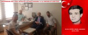BAŞKAN KUMARTAŞLI’DAN ŞEHİT HV.PLT.ÜTĞM. ERDAL HAHAMCI’NIN OĞLU’NA ZİYARET