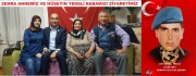 BAŞKAN KUMARTAŞLI’DAN ŞEHİT J.ER VEYSEL TEKELİ’NİN AİLESİNE ZİYARET