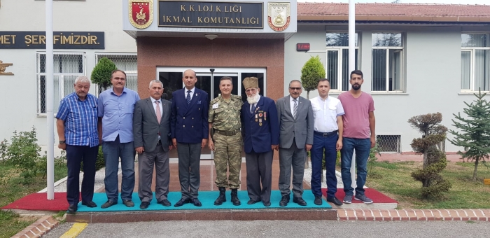 KUMARTAŞLI’DAN İKMAL VE GARNİZON KOMUTANI ALP’E ZİYARET                  
