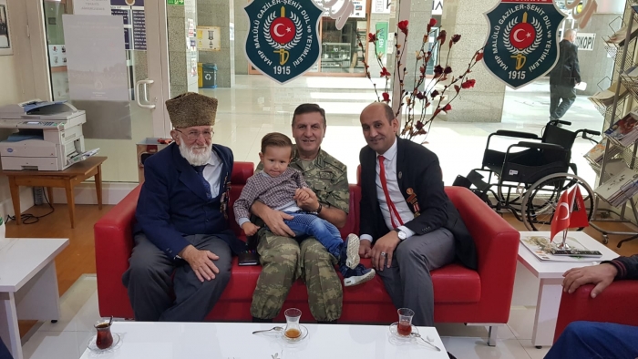 GARNİZON KOMUTANIMIZ TUĞG.OSMAN ALP’TEN DERNEĞİMİZE ZİYARET                  