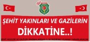 ŞEHİT AİLELERİ VE GAZİLERE SİNEMALARDA % 50 İNDİRİM