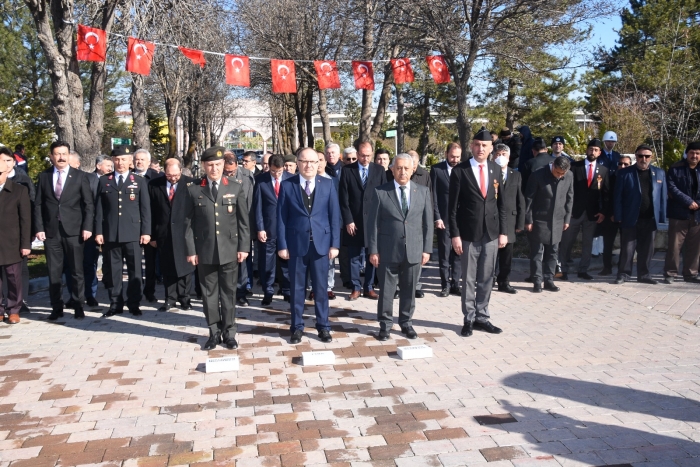 18 MART ŞEHİTLERİ ANMA GÜNÜ HAVA ŞEHİTLİĞİNDE TÖREN DÜZENLENDİ                  
