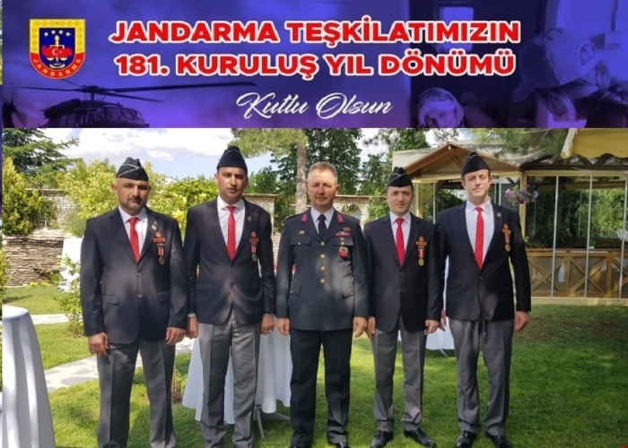 Başkan Kumartaşlı'nın Jandarma Teşkilatının 181’inci Kuruluş Yıl Dönümü Kutlama Mesajı                  