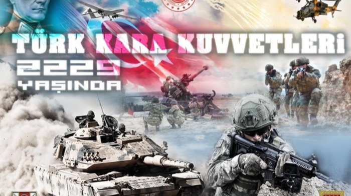 KUMARTAŞLI'DAN TÜRK KARA KUVVETLERİ KOMUTANLIĞININ 2229. YIL DÖNÜMÜ KUTLAMA MESAJI                  
