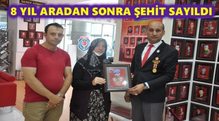 ASKERDE VURULAN AFYONLU HÜSEYİN ILDIZ, 8 YIL SONRA ŞEHİT SAYILDI..                  