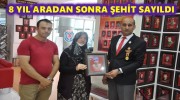 ASKERDE VURULAN AFYONLU HÜSEYİN ILDIZ, 8 YIL SONRA ŞEHİT SAYILDI..