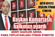 LÜTFEN DOLANDIRICILARA İTİBAR ETMEYİN