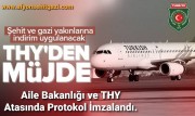 ŞEHİT YAKINLARI, GAZİ VE GAZİ YAKINLARINA THY UÇAK BİLETLERİNDE %50 İNDİRİM UYGULANACAK