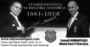 BAŞKAN İSMAİL KUMARTAŞLI'NIN 10 KASIM ATATÜRK’Ü ANMA GÜNÜ MESAJI