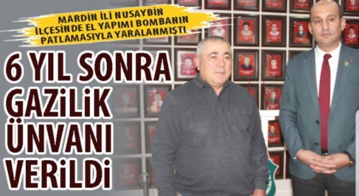 TÜRKİYE’DE İKİNCİ KEZ BİR İŞÇİYE GAZİLİK VERİLDİ!                  