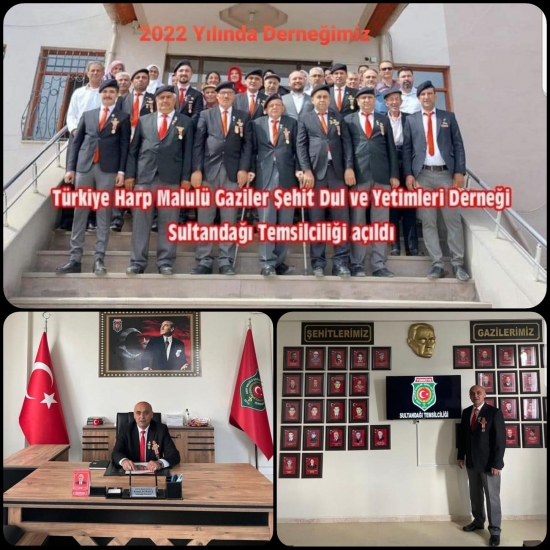 2022 YILI İÇERSİNDE SULTANDAĞI TEMSİLCİLİĞİNİN AÇILIŞINI YAPTIK.                  