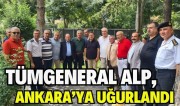 TUĞGENERAL OSMAN ALP AFYONDAN AYRILDI