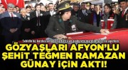 ŞEHİT P.TĞM.RAMAZAN GÜNAY SON YOLCULUĞUNA UĞURLANDI.