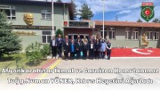 AFYONKARAHİSAR İKMAL VE GARNİZON KOMUTANIMIZ TUĞG. NUMAN YÖNER, KIBRIS HEYETİNİ AĞIRLADI