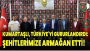 DÜNYA İKİNCİSİ KUMARTAŞLI, BAŞARISINI AZİZ ŞEHİTLERİMİZE ARMAĞAN ETTİ