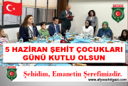 5 HAZİRAN ŞEHİT ÇOCUKLARI GÜNÜ KUTLU OLSUN