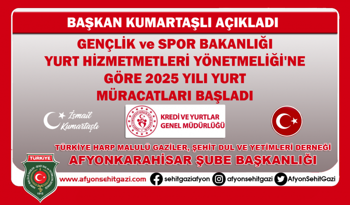 2025 – 2026 EĞİTİM / ÖĞRETİM DÖNEMİ KYK YURT BAŞVURULARI BAŞLADI