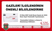 BAŞKAN KUMARTAŞLI'NIN GAZİLERİN İKİNCİ İŞ HAKKI İLE İLGİLİ AÇIKLAMASI
